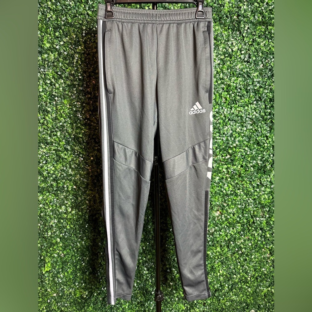 Adidas Aeroready Men's Small Gray Training Tiro 19 Tapered Track Pants